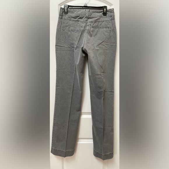 NWT Grey Jean Trousers- Wide Straight Leg - Picture 3 of 4